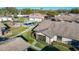 Overview of the property and community amenities from an aerial perspective at 4531 Blossom Blvd # 4531, Zephyrhills, FL 33542