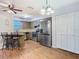 Bright kitchen with stainless steel appliances and wood cabinets at 4531 Blossom Blvd # 4531, Zephyrhills, FL 33542