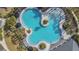 Relaxing community pool with lounge chairs at 3510 N Maryland Ave, Plant City, FL 33565