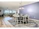 Bright dining area with round table and stylish rug at 11701 Brighton Knoll Loop, Riverview, FL 33579