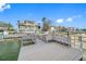 Private dock with seating area, offering waterfront access and stunning views at 7899 Causeway N Blvd, St Petersburg, FL 33707