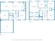 Floor plan highlighting the layout of the home, including bedrooms, bathrooms, living areas, and garage at 19245 Wood Sage Dr, Tampa, FL 33647