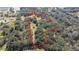 Aerial view of property showing lot boundaries at 1944 Sparkman Rd, Plant City, FL 33566