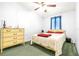 Bedroom with a dresser and double bed at 1944 Sparkman Rd, Plant City, FL 33566