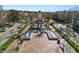 Community center with fountain and surrounding buildings at 9713 Royce Dr, Tampa, FL 33626