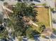 Aerial view of a community park with walking paths and green spaces at 9713 Royce Dr, Tampa, FL 33626