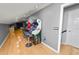 Game room with arcade games and hardwood floors at 9713 Royce Dr, Tampa, FL 33626