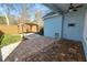 Brick patio and pergola in backyard at 9713 Royce Dr, Tampa, FL 33626