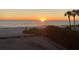 Oceanfront view at sunset at 14900 Gulf Blvd # 113, Madeira Beach, FL 33708