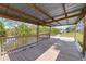 Covered boat lift on waterfront property; easy access to the canal at 3215 W Shell Point Rd, Ruskin, FL 33570