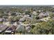 Aerial view of a residential neighborhood, showcasing the homes, landscaping, and street layout at 530 Napa Valley Cir, Valrico, FL 33594