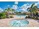 Relaxing hot tub near the resort-style pool at 20625 Romagna Pl, Venice, FL 34293