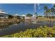 Water feature with fountain near community building at 448 Cerromar Rd # 286, Venice, FL 34293