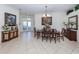 Bright dining room featuring a formal table and chairs at 344 Bermuda Ct # 4, Venice, FL 34293