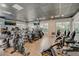 Well-equipped fitness center featuring a variety of cardio and weight machines at 429 Wexford Cir # 75, Venice, FL 34293