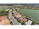 Aerial view of house and desirable community at 11684 Renaissance Blvd, Venice, FL 34293