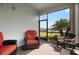 Relaxing screened porch overlooking a lake at 11684 Renaissance Blvd, Venice, FL 34293