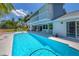 Inviting pool area with expansive deck at 5885 Denison Dr, Venice, FL 34293