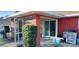 Screened patio with access to backyard at 3781 Wayward Ave, North Port, FL 34286