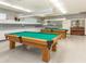 Community billiards room with two pool tables at 423 Pirates Pt, North Port, FL 34287