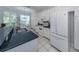 Kitchen boasts granite countertops and stainless steel appliances at 501 Ravinia Cir # 501, Venice, FL 34292