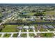 Wide aerial view of the property and surrounding neighborhood at 9 Bunker Ln, Rotonda West, FL 33947