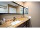 Bathroom with granite countertop and sink at 9 Bunker Ln, Rotonda West, FL 33947