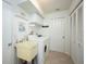 Laundry room with utility sink and cabinets at 9 Bunker Ln, Rotonda West, FL 33947