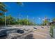 A picturesque veterans memorial with flags and monuments at 9 Bunker Ln, Rotonda West, FL 33947