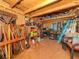 Well-organized storage shed with plenty of space for tools and equipment at 21019 Lawson Ave, Port Charlotte, FL 33952