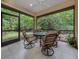 Relaxing screened porch with outdoor seating at 4522 Cancello Grande Ave, Venice, FL 34293