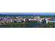 Aerial view of waterfront community near a bridge at 1586 Monarch Dr # 1586, Venice, FL 34293