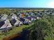 Aerial view of house and community at 1586 Monarch Dr # 1586, Venice, FL 34293
