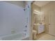 Bathroom with a shower and vanity at 1586 Monarch Dr # 1586, Venice, FL 34293