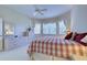 Spacious bedroom with bay window and tiled floor at 1586 Monarch Dr # 1586, Venice, FL 34293