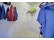 Large walk-in closet with wire shelving at 1586 Monarch Dr # 1586, Venice, FL 34293
