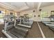 Modern fitness center with treadmills and other equipment at 277 Mestre Pl, North Venice, FL 34275