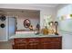 Kitchen showcases granite countertops and wood cabinets at 250 Santa Maria St # 118, Venice, FL 34285