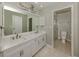 Clean bathroom with updated vanity and shower at 885 Country Club Cir # 61, Venice, FL 34293