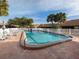 Refreshing community pool with plenty of space for relaxation at 885 Country Club Cir # 61, Venice, FL 34293