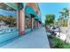 Inviting storefront with unique displays and turquoise awnings at 620 Lakescene Dr, Venice, FL 34293