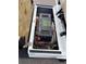 Golf cart's battery compartment, featuring Eco Battery at 13097 Rinella St, Venice, FL 34293