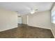 Living room with tile floor and ceiling fan at 1323 Karen Dr, Venice, FL 34285