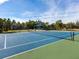 Well-maintained tennis court, perfect for recreational play at 21621 Winter Park Ct, Venice, FL 34293