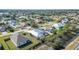 Aerial view showcasing home's location and neighborhood at 23442 Moreland Ave, Port Charlotte, FL 33954