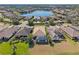 Aerial view of home and neighborhood at 10788 Trophy Dr, Englewood, FL 34223