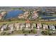 Aerial view of home and neighborhood at 10788 Trophy Dr, Englewood, FL 34223