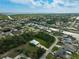 Aerial view showcasing a waterfront community with many houses and canals at 4130 Rock Creek Dr, Port Charlotte, FL 33948