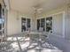 Spacious screened porch with golf course views at 444 Pinewood Lake Dr, Venice, FL 34285