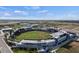 Aerial view of a minor league baseball stadium at 5003 Southern Pine Cir, Venice, FL 34293